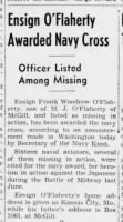 Thumbnail for Missing & Navy Cross Reno_Gazette_Journal_Thu__Nov_12__1942_