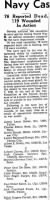 Thumbnail for Navy Casualties Nevada_State_Journal_Sun__Jun_23__1946_ (19)