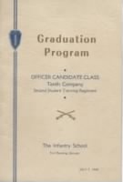 Inf School grad 7-7-1943_cover