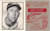 1952 BASEBALL PARKHURST #63 BOB ALEXANDER NM