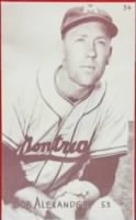 Bob Alexander Montreal Royals Card 34 (Red)