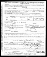 Ted R Veeder, Delayed Birth Certificate