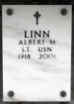 Thumbnail for Albert M Linn grave marker from Rosemary Holly Skelley on Findagrave adj