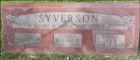 Thumbnail for Syverson, Vernon Milroy - Tombstone