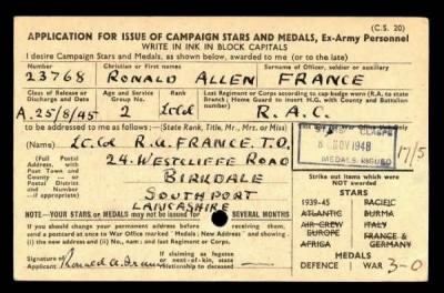 Thumbnail for Ronald Allen > France, Ronald Allen