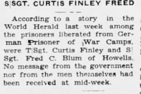 Thumbnail for Sgt_Curtis_Finley_freed_from_POW_camp