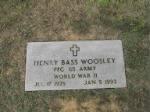 Thumbnail for Henry Bass Woosley footstone.JPG