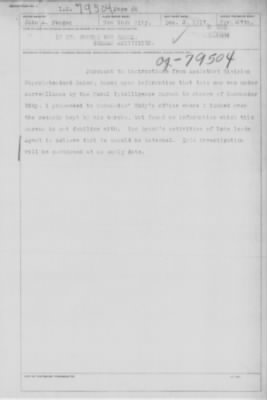 Old German Files, 1909-21 > Jospeh Von Bruce (#8000-79504)