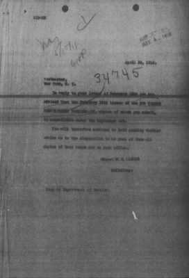 Old German Files, 1909-21 > Case #34745