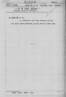 Old German Files, 1909-21 > Various (#8000-61523)