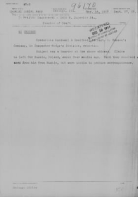 Old German Files, 1909-21 > Evasion of Draft (#96170)