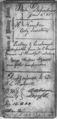 Thumbnail for Letters Received and Statements of Evidence Collected by the Military Commission, pages 54-69