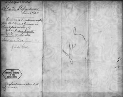 Thumbnail for Letters Received and Statements of Evidence Collected by the Military Commission, pages 54-69