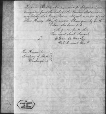 Thumbnail for Letters Received and Statements of Evidence Collected by the Military Commission, pages 54-69