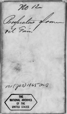 Thumbnail for Letters Received by Col. H. L. Burnett, File Nos. 1-359