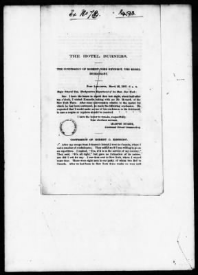 Thumbnail for Argument of John A. Bingham AND Exhibits used in the Court-Martial