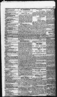 Thumbnail for Issues of the Daily National Intelligencer, May 16-Jun 30, 1865 AND Miscellaneous Records Relating to the Court-Martial