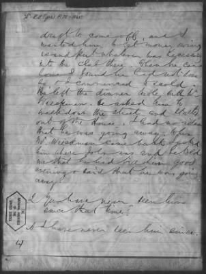 Letters received and Statements of Evidence collected by the Military Commission, pages 70-104 AND Letters received by Col. H. L. Burnett with Endorsements, May 9,-Jun 9, 1865