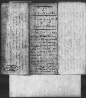 Letters received and Statements of Evidence collected by the Military Commission, pages 70-104 AND Letters received by Col. H. L. Burnett with Endorsements, May 9,-Jun 9, 1865