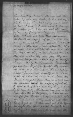 Letters received and Statements of Evidence collected by the Military Commission, pages 70-104 AND Letters received by Col. H. L. Burnett with Endorsements, May 9,-Jun 9, 1865