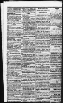 Thumbnail for Issues of the Daily National Intelligencer, May 16-Jun 30, 1865 AND Miscellaneous Records Relating to the Court-Martial