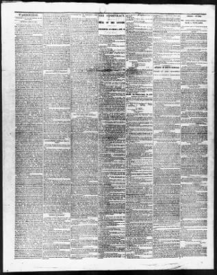 Thumbnail for Issues of the Daily National Intelligencer, May 16-Jun 30, 1865 AND Miscellaneous Records Relating to the Court-Martial