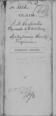 Spotsylvania > Carpenter, James N. (1112)