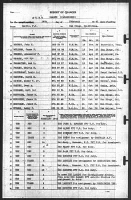 Report of Changes > 14-Feb-1941