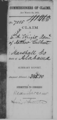 Marshall > Culbert, Matthew (Administrator, Elizabeth A. Wright) (41065)