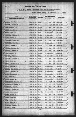 Muster Rolls > 31-Dec-1939