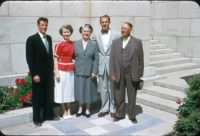 Thumbnail for Monty Smith(best man), NaVee, Viola Wynder, Curtis, William Wynder_Wedding day 1953.jpg