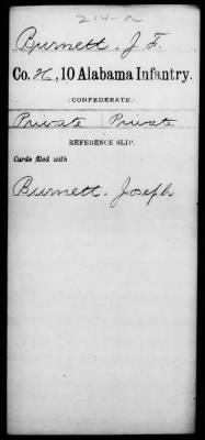 Thumbnail for Joseph F. > Burnett, Joseph F.