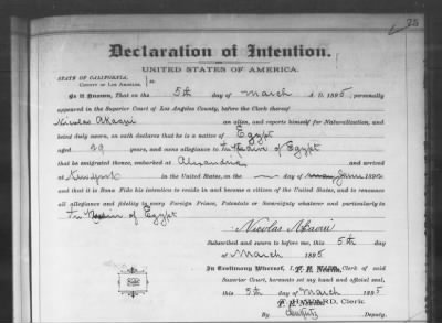 Akasui, Nicolas > Declaration of Intention (1895)