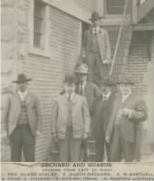 Harry Orchard coming out of the Courthouse. 