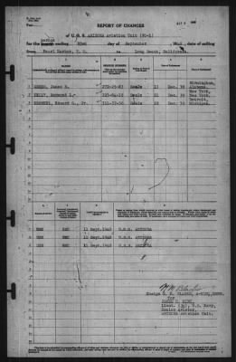 Thumbnail for Report of Changes > 23-Sep-1940