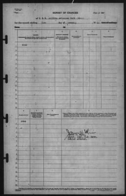 Thumbnail for Report of Changes > 31-Jan-1941