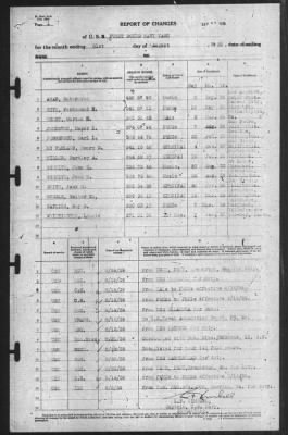 Thumbnail for Report of Changes > 1-Aug-1939