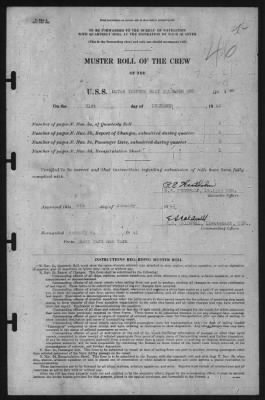 Muster Rolls > 31-Dec-1940