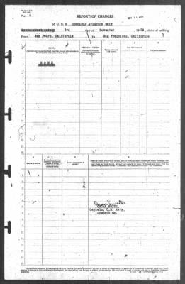 Thumbnail for Report of Changes > 3-Nov-1939