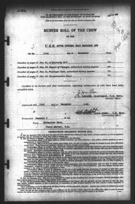 Muster Rolls > 31-Dec-1941