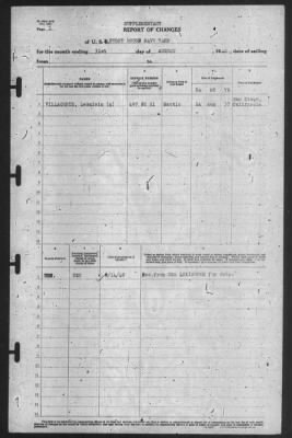 Thumbnail for Report of Changes > 31-Aug-1940