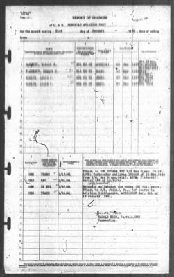 Thumbnail for Report of Changes > 31-Jan-1941