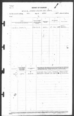 Thumbnail for Muster Rolls > 30-Apr-1942