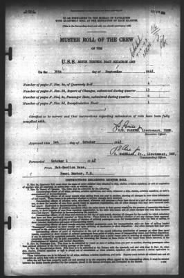 Muster Rolls > 30-Sep-1942