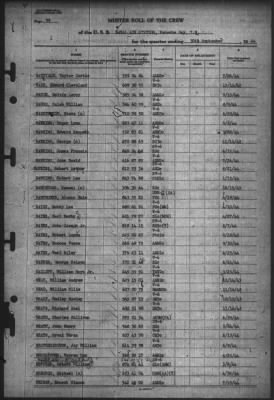 Thumbnail for Muster Rolls > 30-Sep-1944