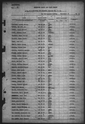 Muster Rolls > 30-Sep-1944