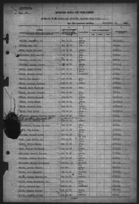 Muster Rolls > 30-Sep-1944