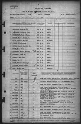 Report of Changes > 30-Nov-1944