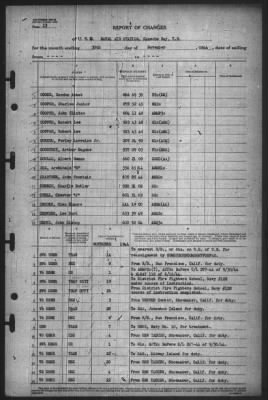 Report of Changes > 30-Nov-1944