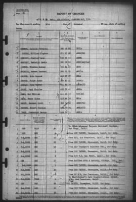 Report of Changes > 30-Nov-1944